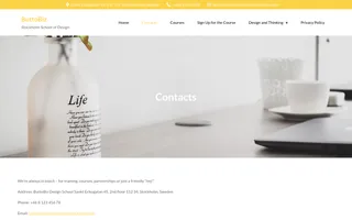 ButtoBiz homepage website preview