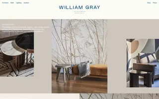 William Gray homepage website preview