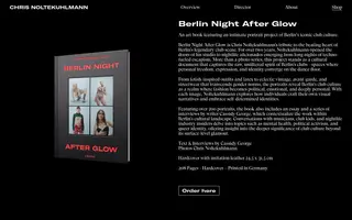 Chris Noltekuhlmann homepage website preview