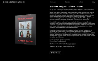 Chris Noltekuhlmann homepage website preview