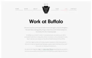 Built By Buffalo homepage website preview