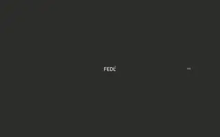 Fedl homepage website preview