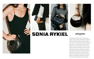 Sonia Rykiel homepage website preview