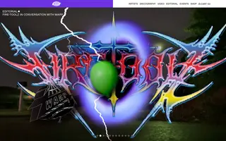 Warp homepage website preview