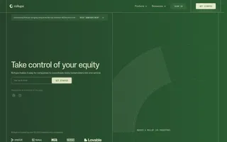 Rollups homepage website preview