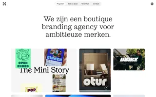 Hunt homepage website preview