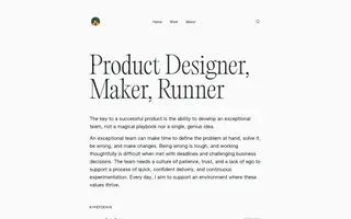 Cole Townsend homepage website preview