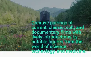 Science on Screen homepage website preview