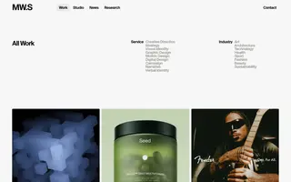 mouthwash.studio homepage website preview