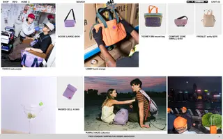 Crumpler homepage website preview