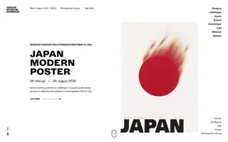 Designmuseum homepage website preview