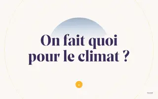 On fait quoi pour le climat? homepage website preview