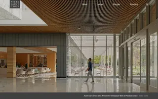 Ayers Saint Gross homepage website preview