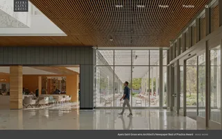 Ayers Saint Gross homepage website preview