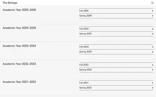 The Berlage homepage website preview
