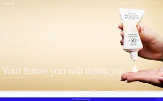 Emma S homepage website preview