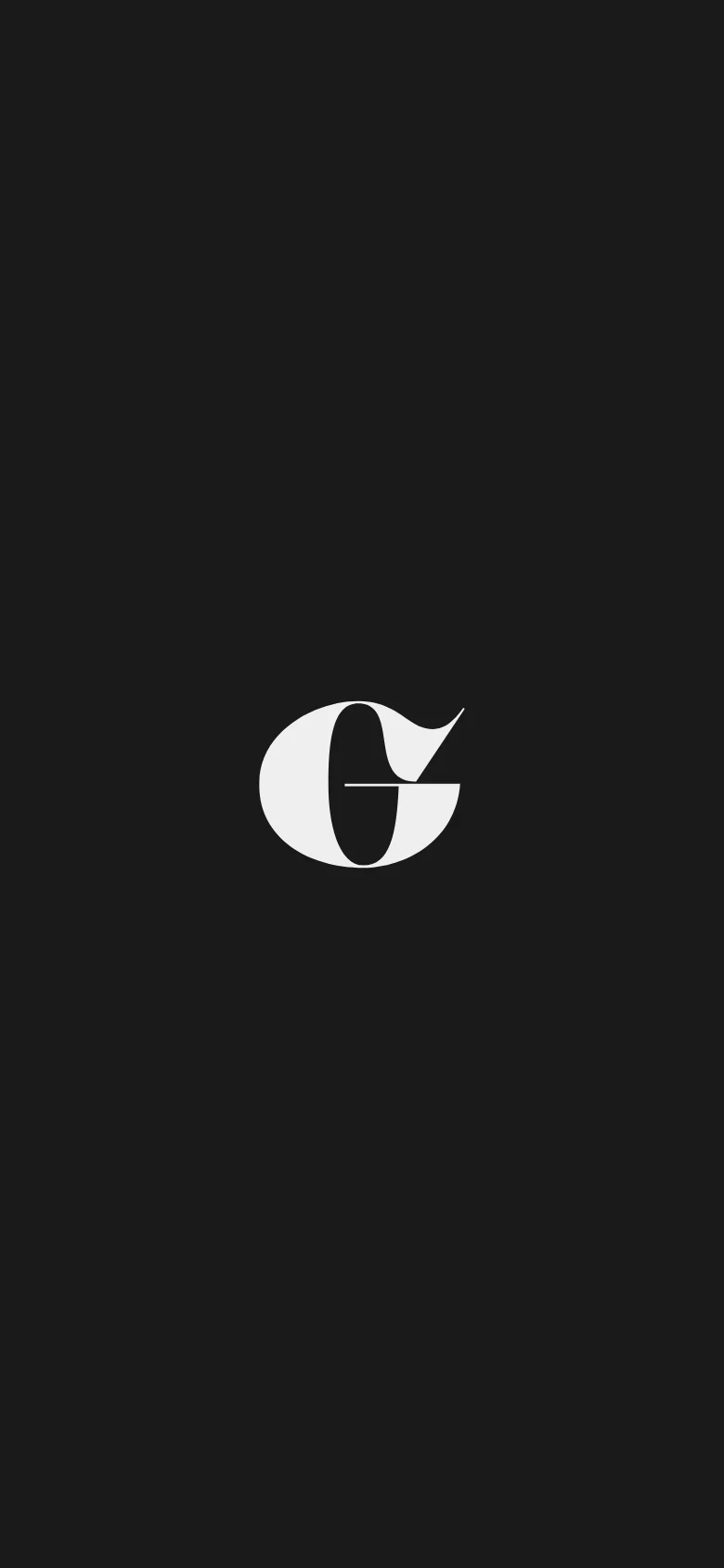 The mobile version maintains the dark aesthetic but transitions the project grid into a single-column vertical scroll. The navigation filters and project headings are stacked vertically to fit the narrow screen, ensuring large, legible imagery for each work entry.