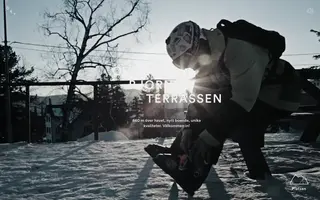 Övre Björn Terrassen homepage website preview