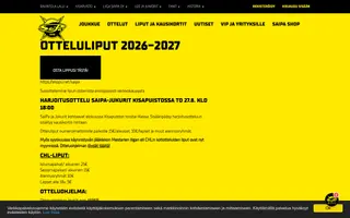 SaiPa homepage website preview