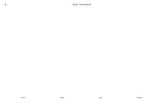 Studio Thea Barkhoff homepage website preview