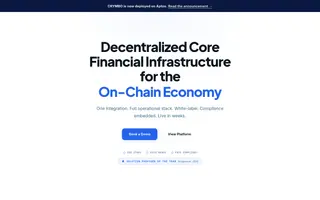 Crymbo homepage website preview