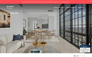 One Blue Slip homepage website preview