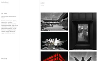 Stallan-Brand homepage website preview