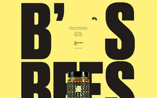B’s Bees homepage website preview