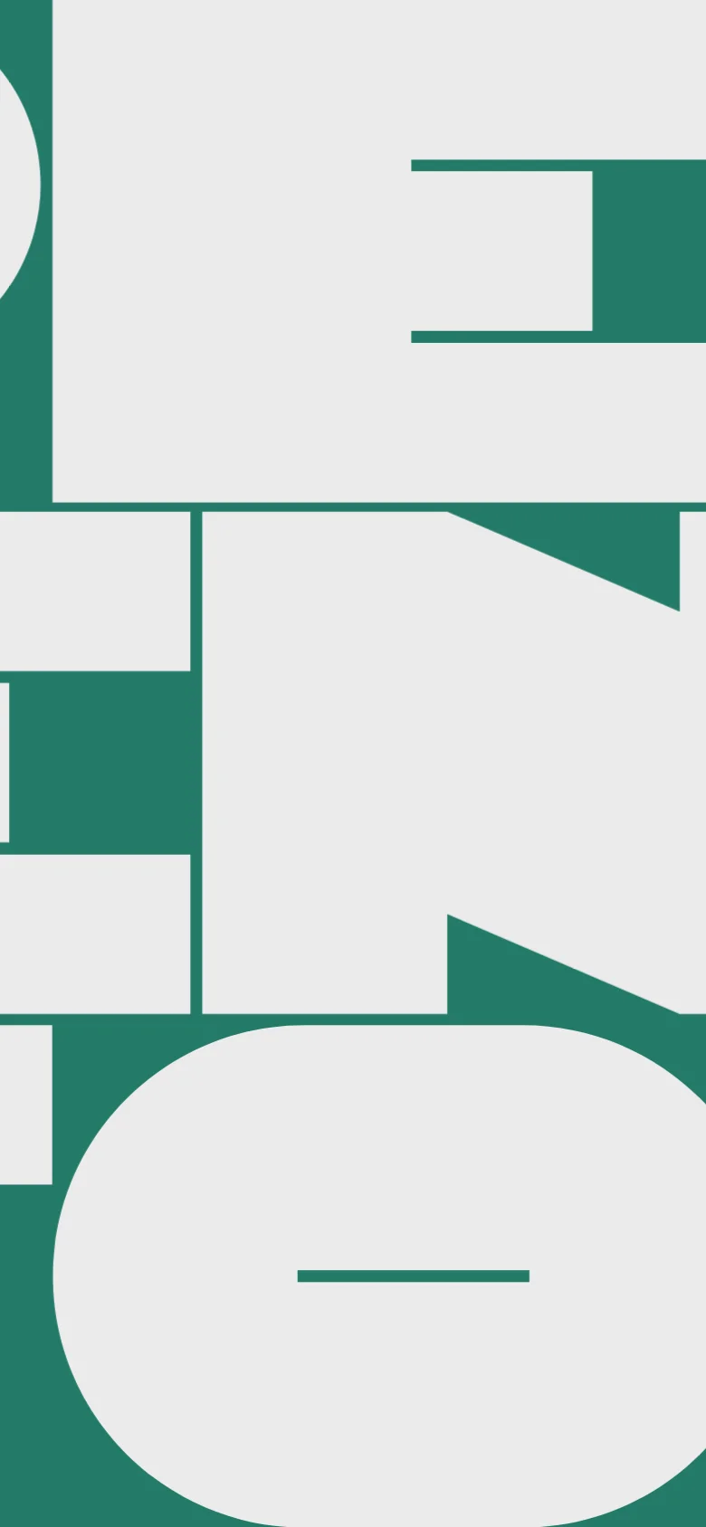 The mobile version uses a single-column vertical layout. The large teal graphic is positioned at the top, followed by the site header, the 'Peter Benoit' headline, and the biographical text below it, all set against a white background.