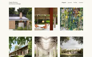 Coppin Dockray homepage website preview