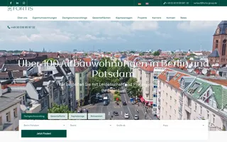 Fortis homepage website preview