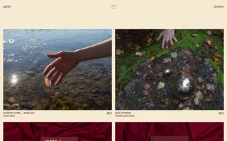 Sisters Hope homepage website preview