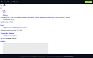 Is Invisible homepage website preview