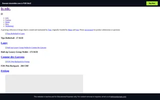 Is Invisible homepage website preview