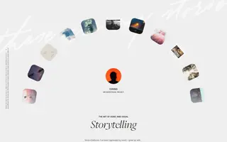 Coveo homepage website preview