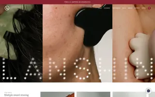 Lanshin homepage website preview