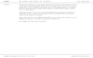 Goodfight homepage website preview