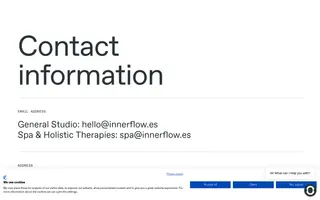 Inner flow homepage website preview