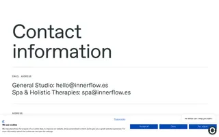 Inner flow homepage website preview