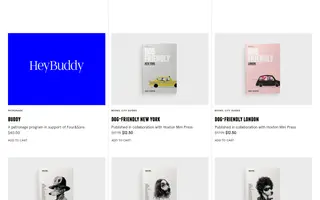 Four&Sons homepage website preview