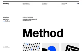 Railway homepage website preview