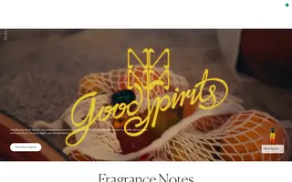 The Nue Co. homepage website preview
