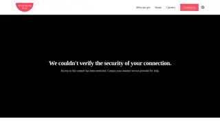 Useful Simple Trust homepage website preview