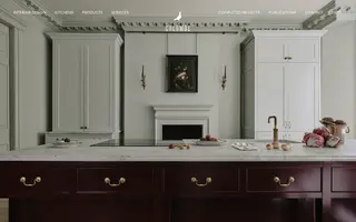 Colombe homepage website preview