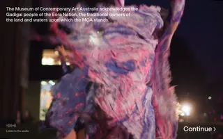 MCA Australia homepage website preview