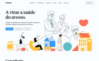 nobox homepage website preview
