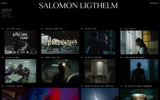 Salomon Ligthelm homepage website preview