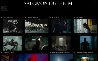 Salomon Ligthelm homepage website preview