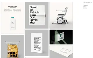 Paul Belford homepage website preview