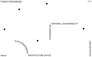 Studio Strassburg homepage website preview